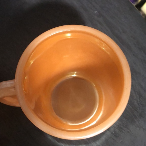 Fire King Peach lustre Vintage bowl, 2 mugs cups - Picture 4 of 17